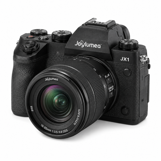 Joylumea™ JX1 24MP APS-C Mirrorless Digital Camera with 5K Ultra HD Video, Fast Autofocus & Wi-Fi Connectivity, Interchangeable Lens Camera for Photography, Vlogging, Travel & Content Creation